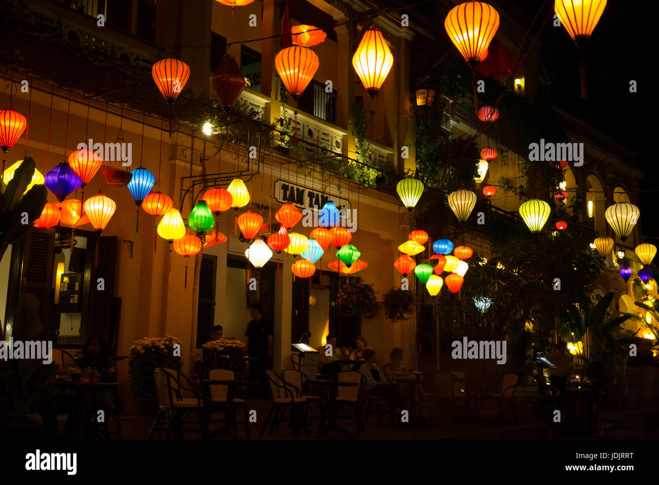Hoi an Vollmond Lantern Festival, Vietnam Stockfoto