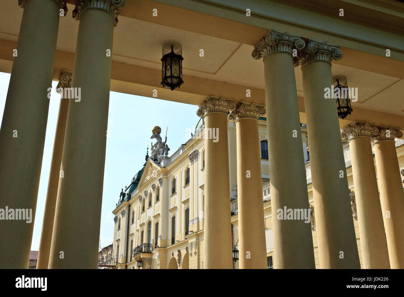 Branicki Palast, Bialystok Stockfoto