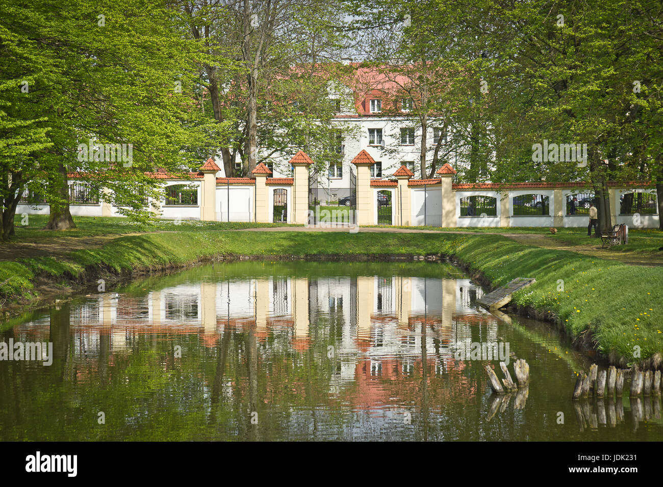 Branicki Palast, Bialystok Stockfoto