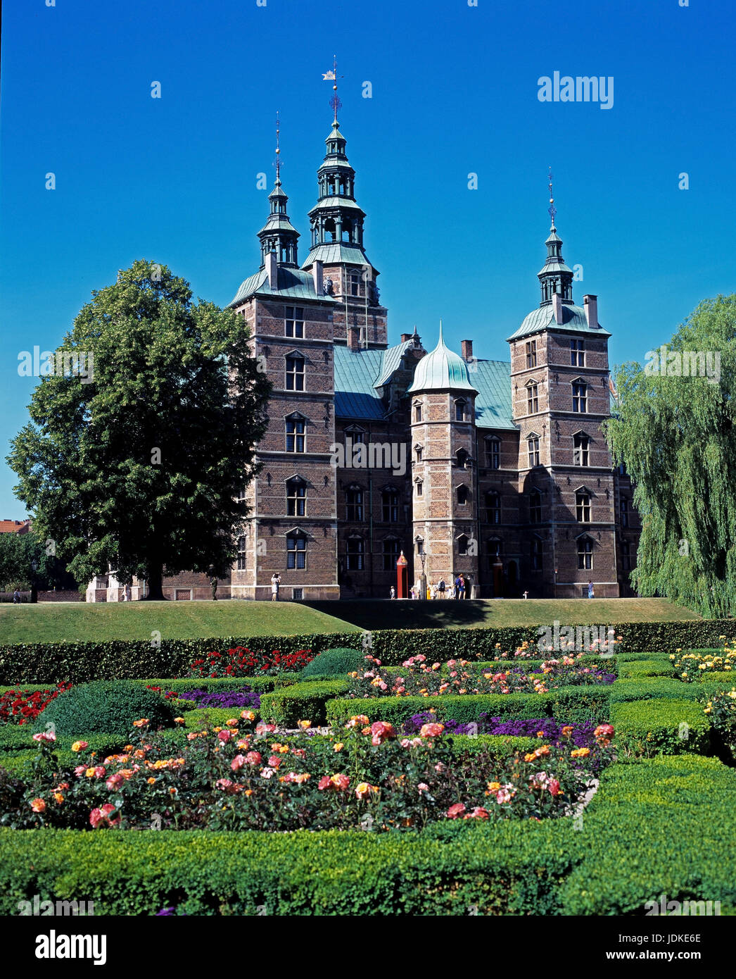 Dänemark, Kopenhagen, Schloss Rose Kredit, Daenemark, Kopenhagen, Schloss Rosenborg Stockfoto