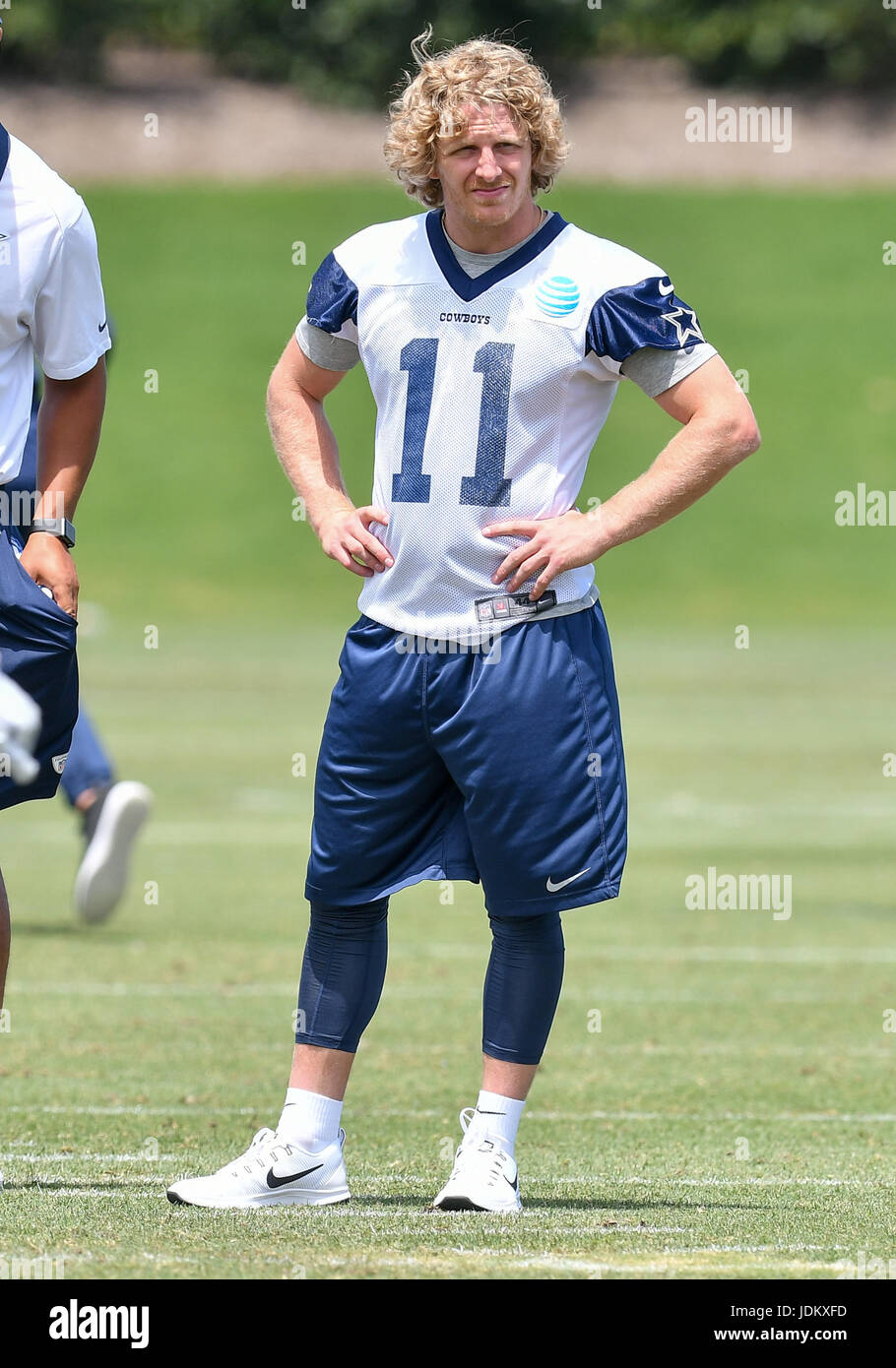 14 Juni 2017 Dallas Cowboys Wide Receiver Cole Beasley 11 Bei Einem Nfl Minicamp Bei The Star In Frisco Tx Manny Flores Cal Sport Medien Stockfotografie Alamy