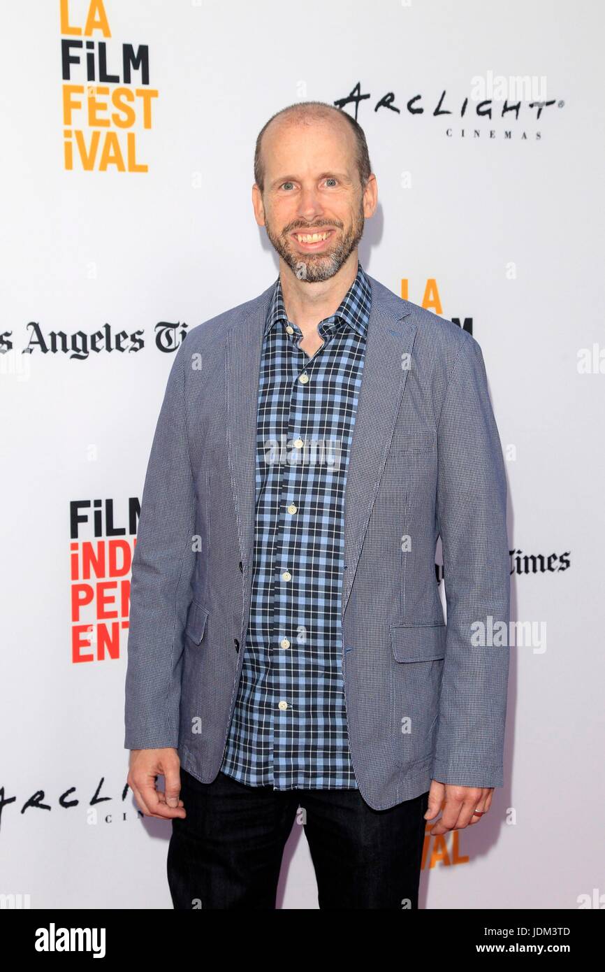 Los Angeles, CA, USA. 19. Juni 2017. David Leslie Johnson bei der Ankunft für ANNABELLE: Schaffung Premiere - 2017 Los Angeles Film Festival, The Theatre im Ace Hotel, Los Angeles, CA 19. Juni 2017. Bildnachweis: Priscilla Grant/Everett Collection/Alamy Live-Nachrichten Stockfoto