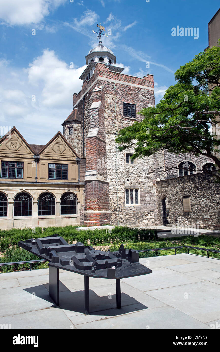London Charterhouse, Charterhouse Square, London Borough of Islington, England Großbritannien UK Stockfoto