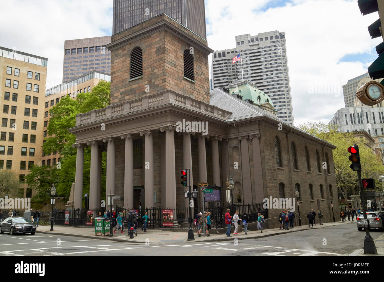 Königs-Kapelle Boston USA Stockfoto