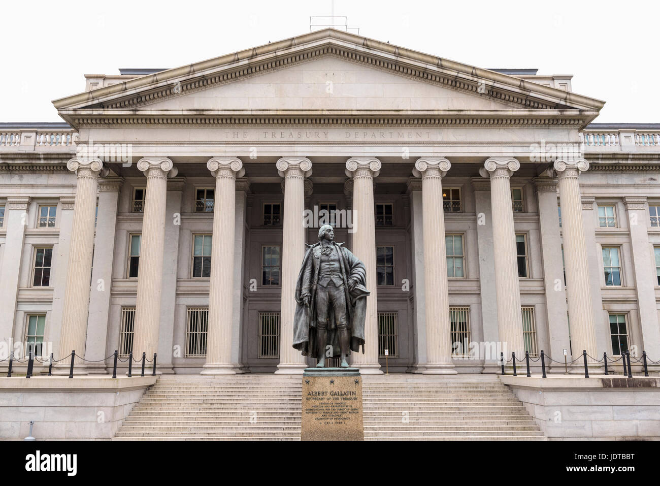 US Treasury Department Building, Washington DC, USA Stockfoto