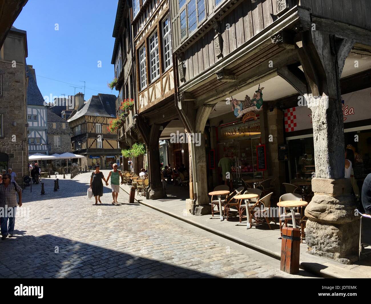 Dinan, Frankreich Stockfoto