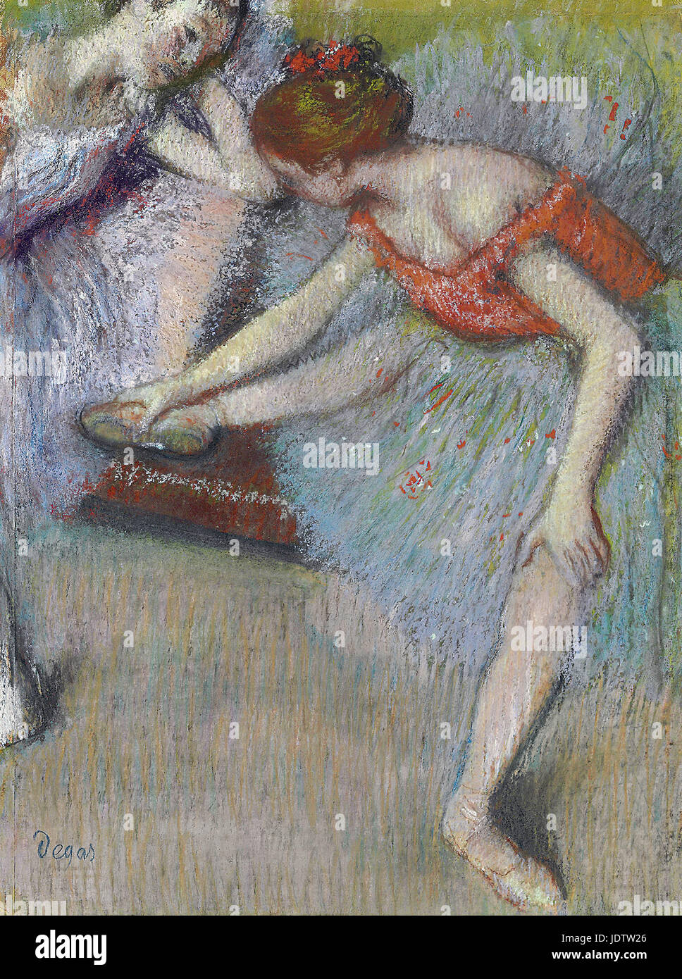 Edgar Degas - Danseuses Stockfoto