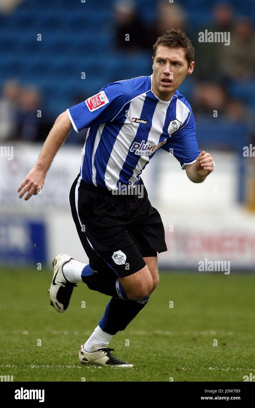 BURTON O'BRIEN SHEFFIELD Mittwoch FC HILLSBOROUGH SHEFFIELD ENGLAND 19. Januar 2008 Stockfoto