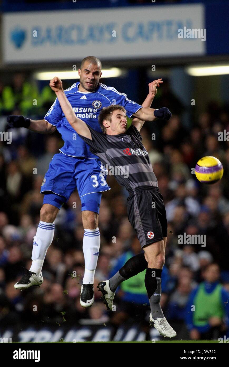 ALEX & KEVIN DOYLE Herausforderung CHELSEA V Lesung STAMFORD BRIDGE LONDON ENGLAND 30. Januar 2008 Stockfoto