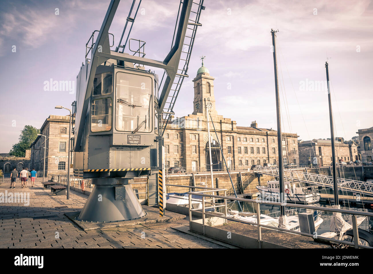 Royal William Yard Plymouth Devon Stockfoto