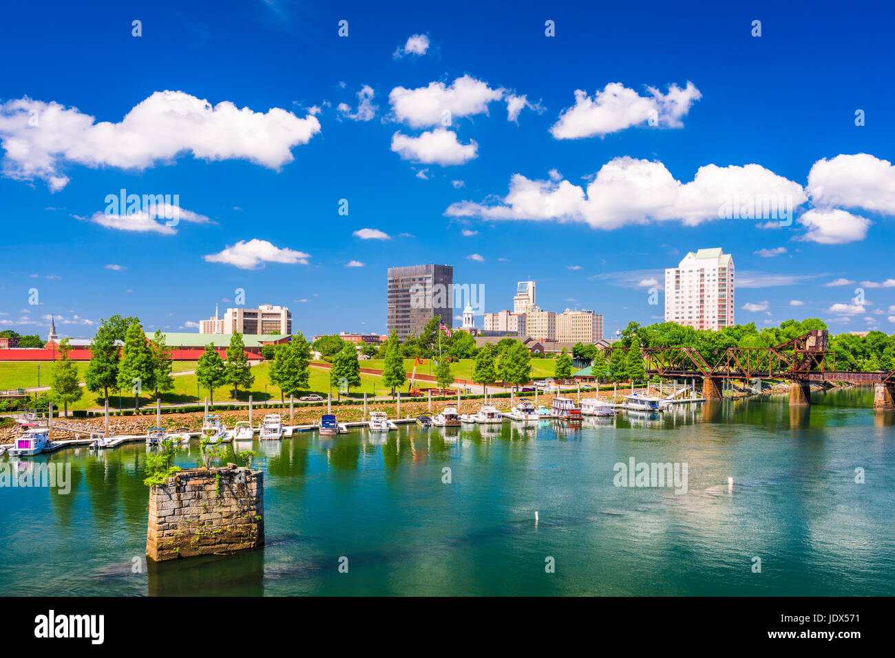 Augusta, Georgia, USA Innenstadt Skyline. Stockfoto Augusta, Georgia, USA Innenstadt Skyline. Stockfoto