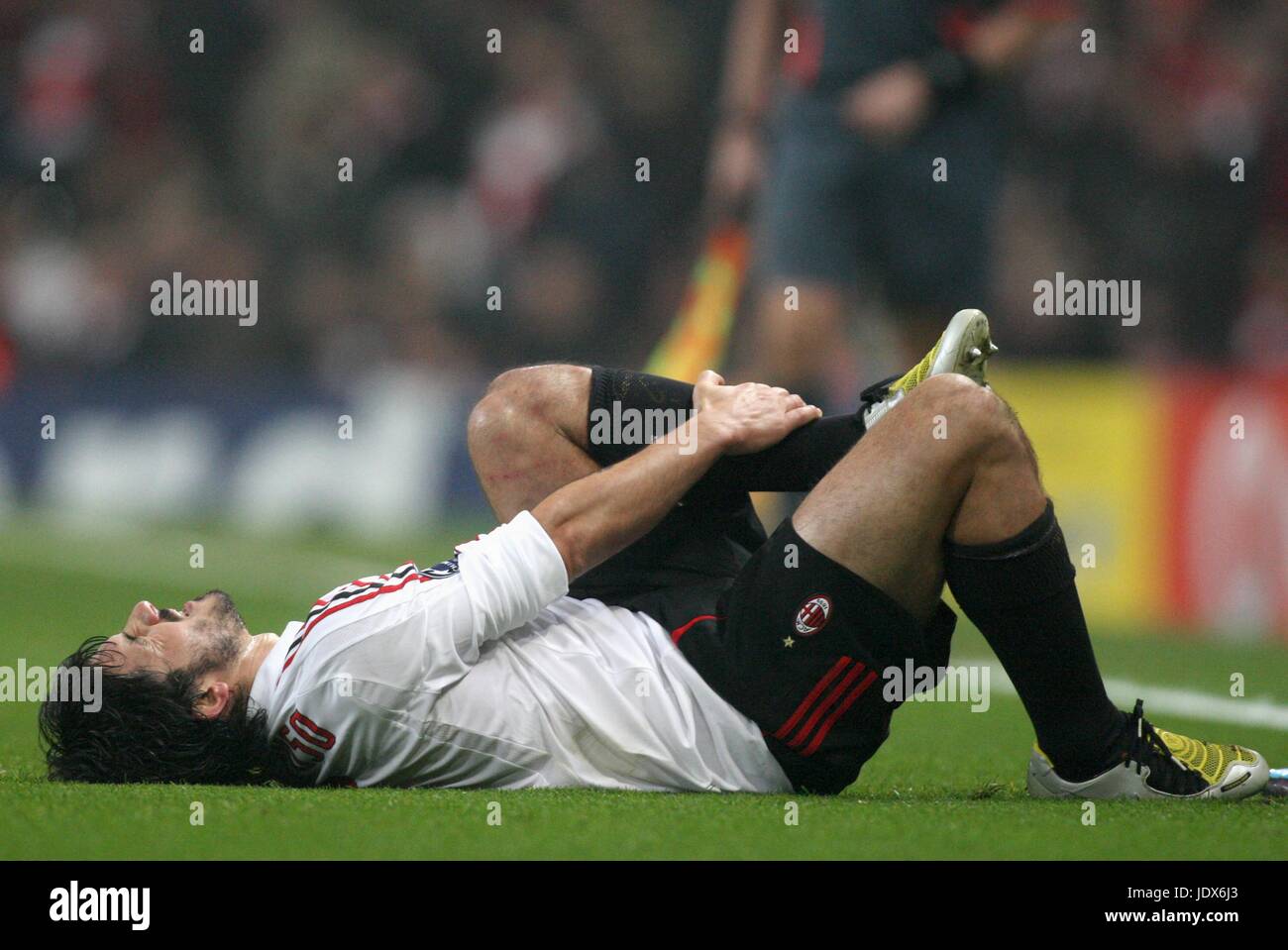 GENNARO GATTUSO AC MILAN EMIRATES Stadion LONDON ENGLAND 20. Februar 2008 Stockfoto