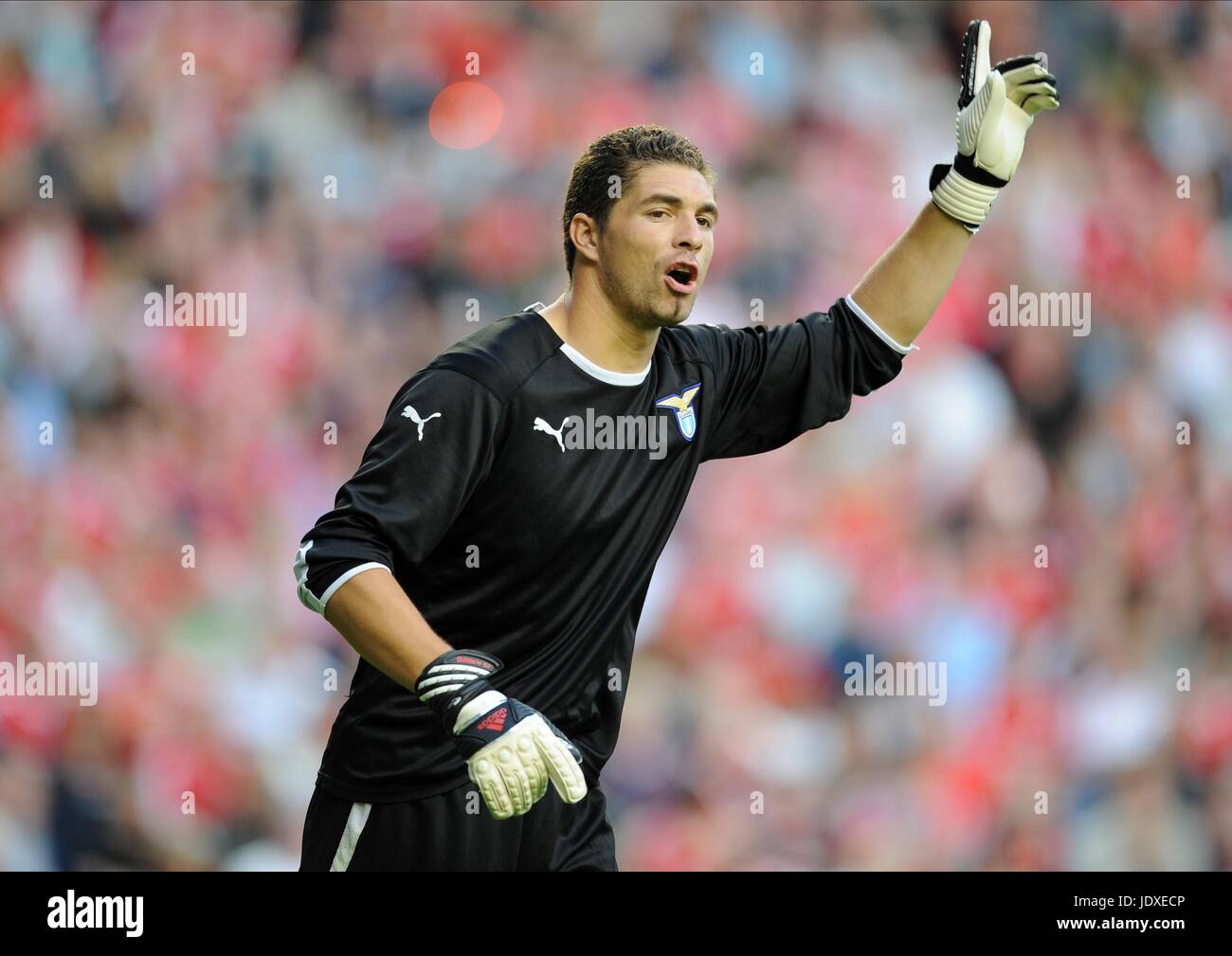 JUAN PABLO CARRIZO SS LAZIO Anfield Road LIVERPOOL ENGLAND 8. August 2008 Stockfoto