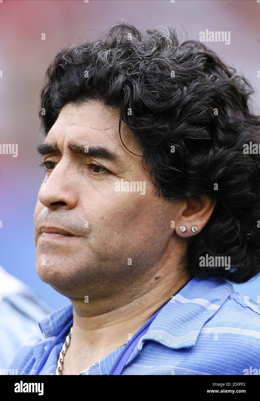 DIEGO MARADONA Argentinien Olympiastadion Peking CHINA 23. August 2008 Stockfoto