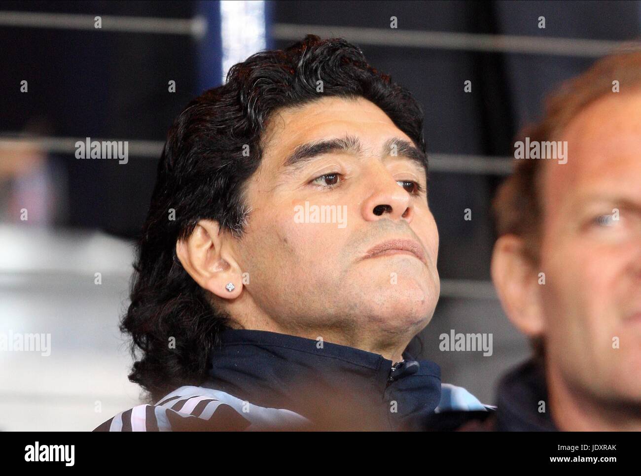 DIEGO MARADONA Argentinien Trainer HAMPDEN PARK GLASGOW Schottland 19. November 2008 Stockfoto