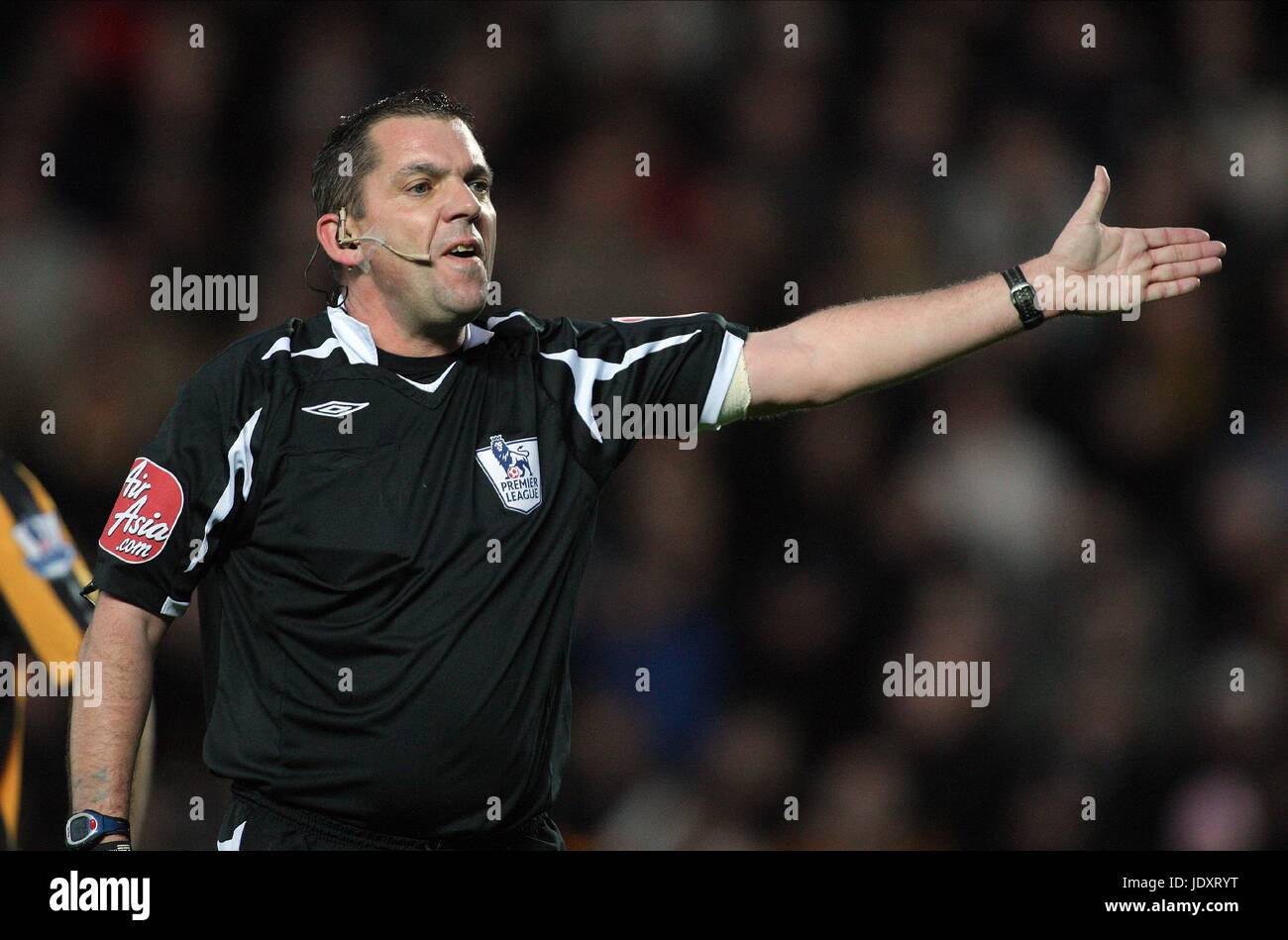PHIL DOWD PREMIERSHIP Schiedsrichter KC STADIUM HULL ENGLAND 16. November 2008 Stockfoto