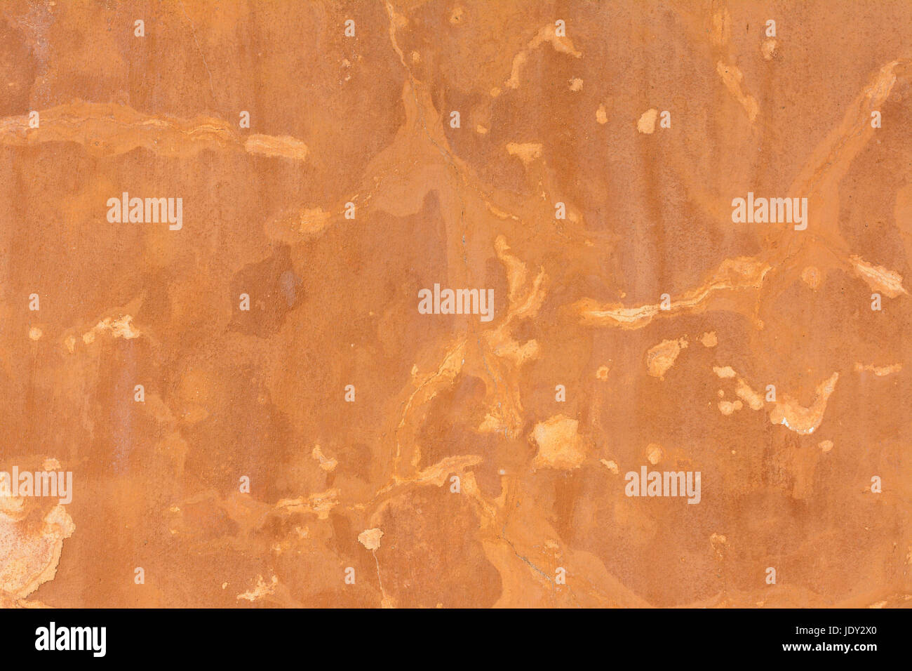 Mediterran Verputzte Alte Verwitterte wand Stockfoto