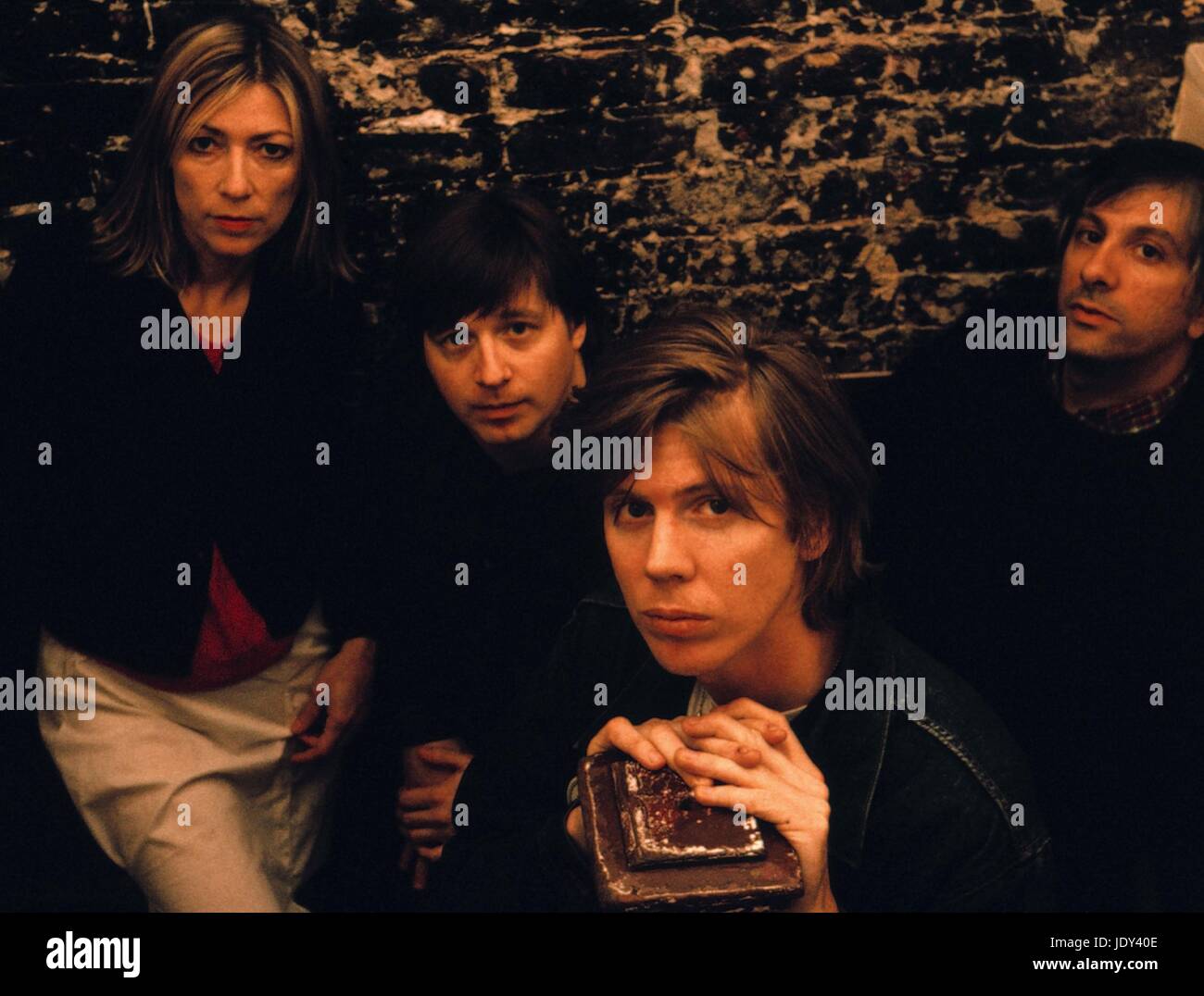 Sonic Youth California 2001 ** spezielle Gebühren ** © Anthony Pidgeon / MediaPunch. Stockfoto