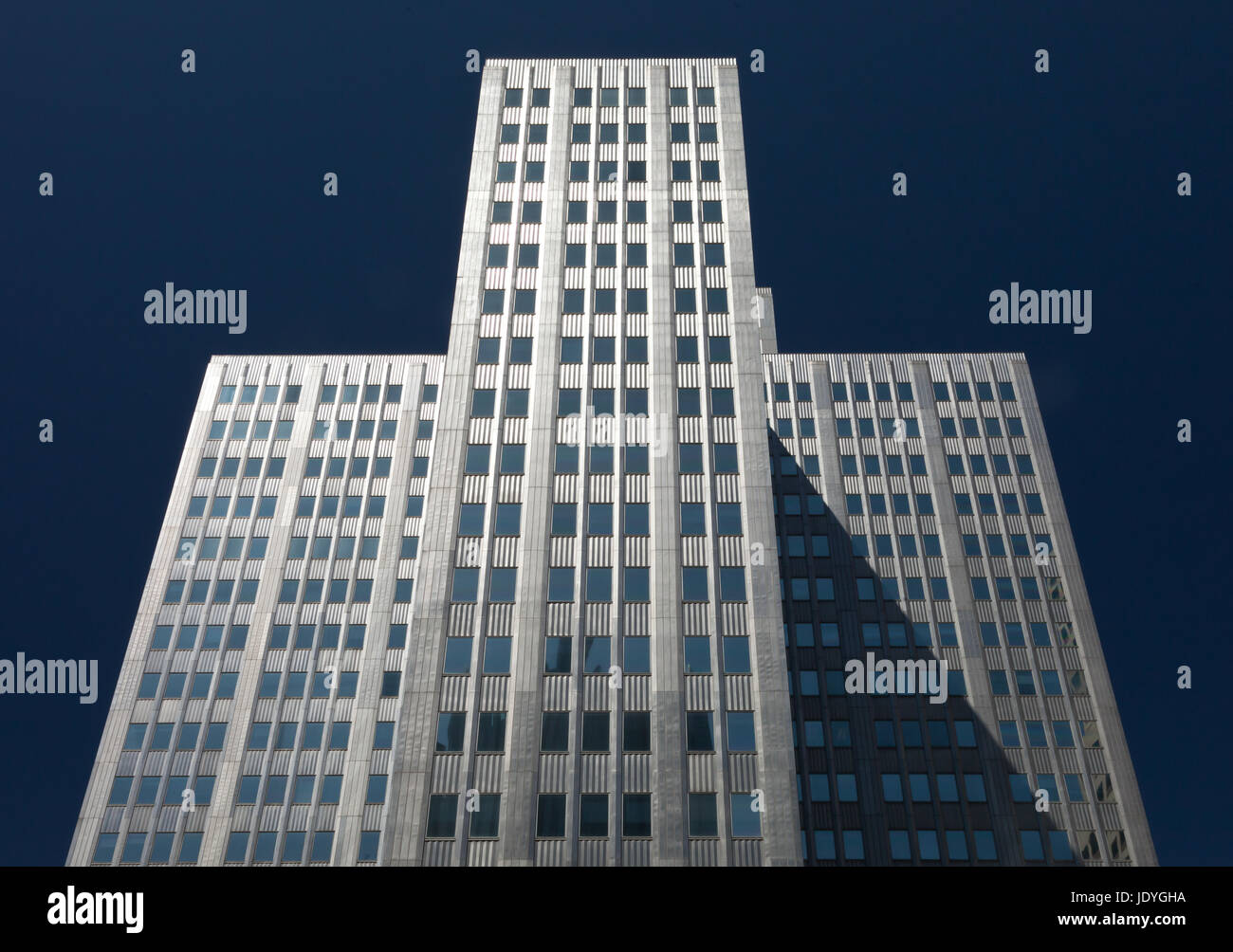 Architektonische Bild der hohen Gebäude in Pittsburgh, Pennsylvania Stockfoto