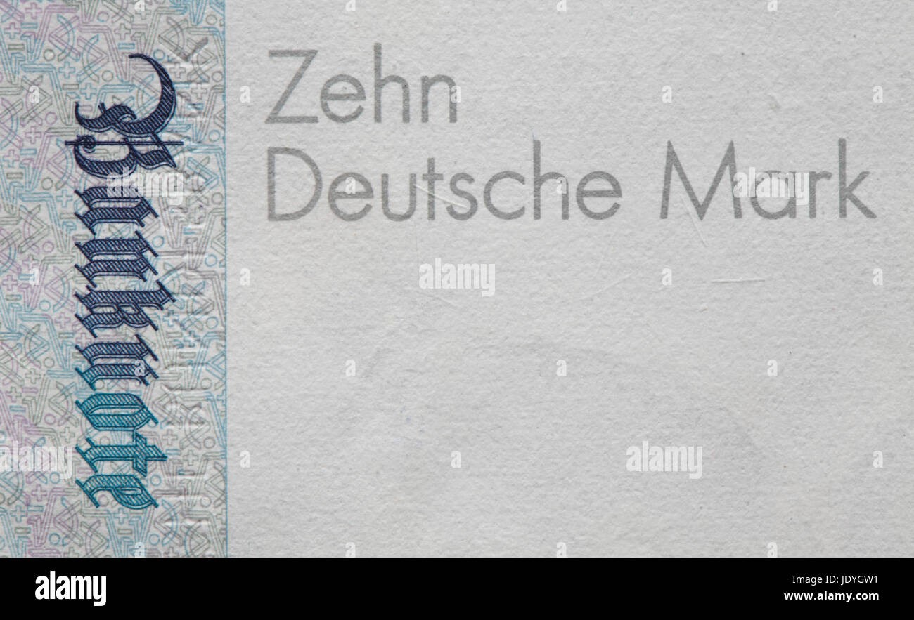 Zehn dm note -Fotos und -Bildmaterial in hoher Auflösung – Alamy