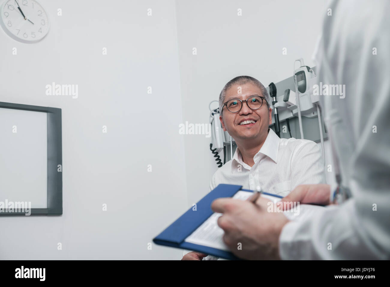 Lächeln Lachen Stockfoto