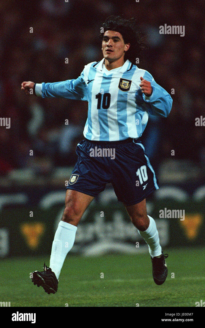 ARIEL ORTEGA Argentinien 23. Februar 2000 Stockfoto