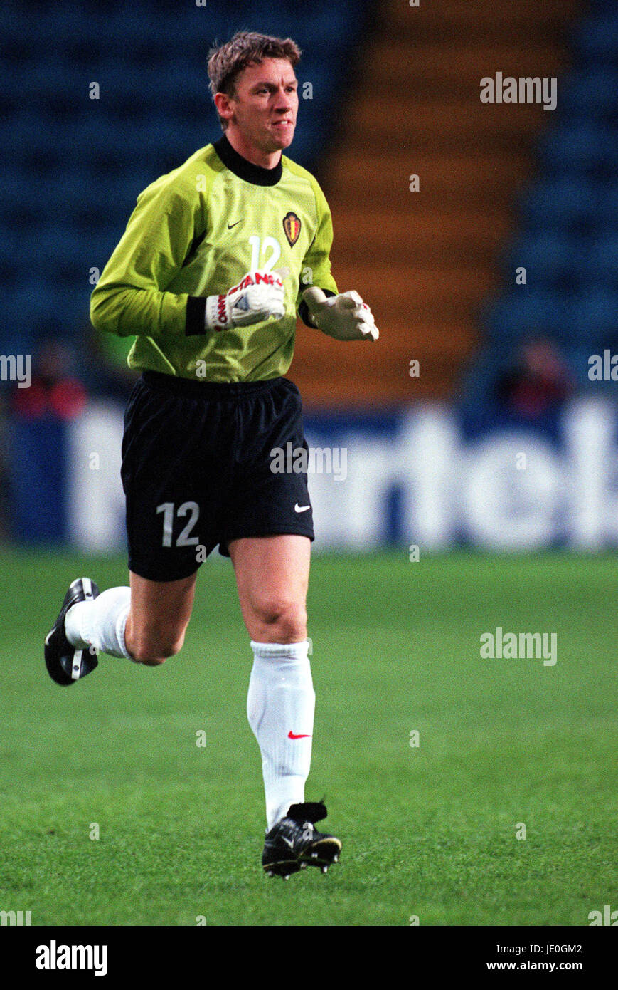 GEERT DE VLIEGER Belgien & WILLEM II 20. April 2000 Stockfoto