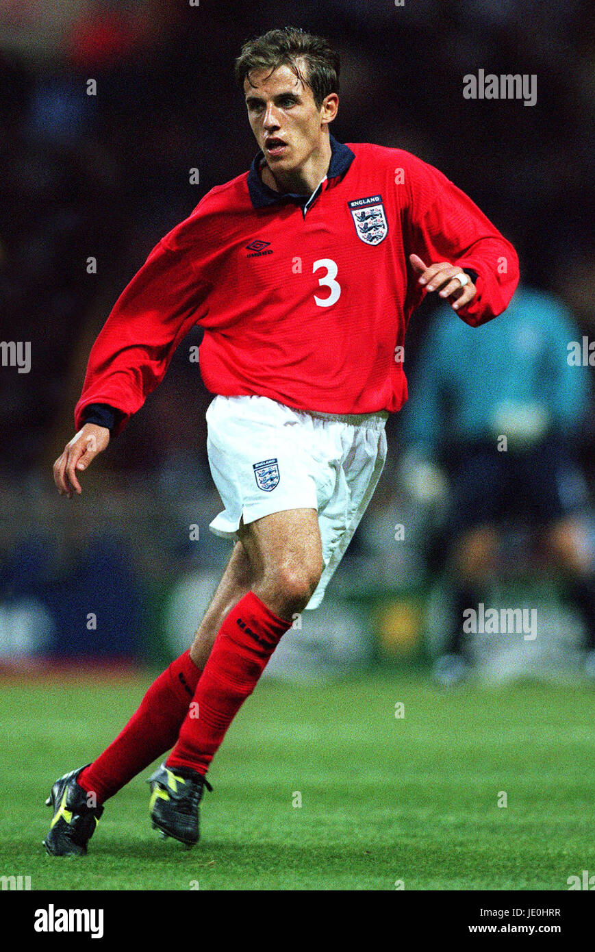 PHILIP NEVILLE ENGLAND & MANCHESTER UNITED FC 31. Mai 2000 Stockfoto