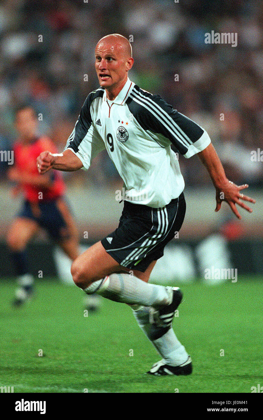 CARSTEN JANCKER Deutschland & FC BAYERN München FC HANNOVER-16. August 2000 Stockfoto