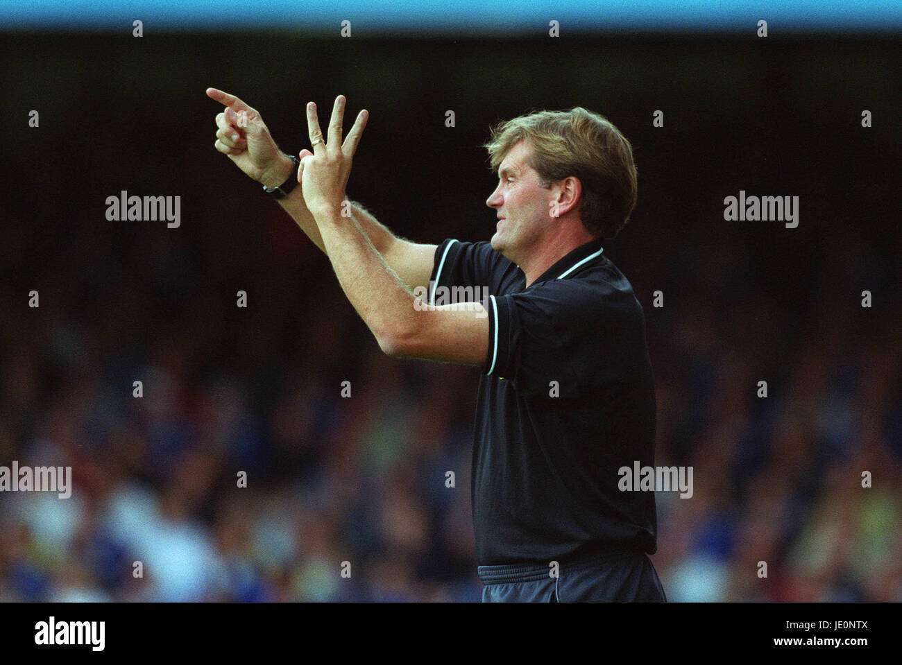 GLENN HODDLE SOUTHAMPTON MANAGER LEICESTER FILBERT STREET 9. September 2000 Stockfoto