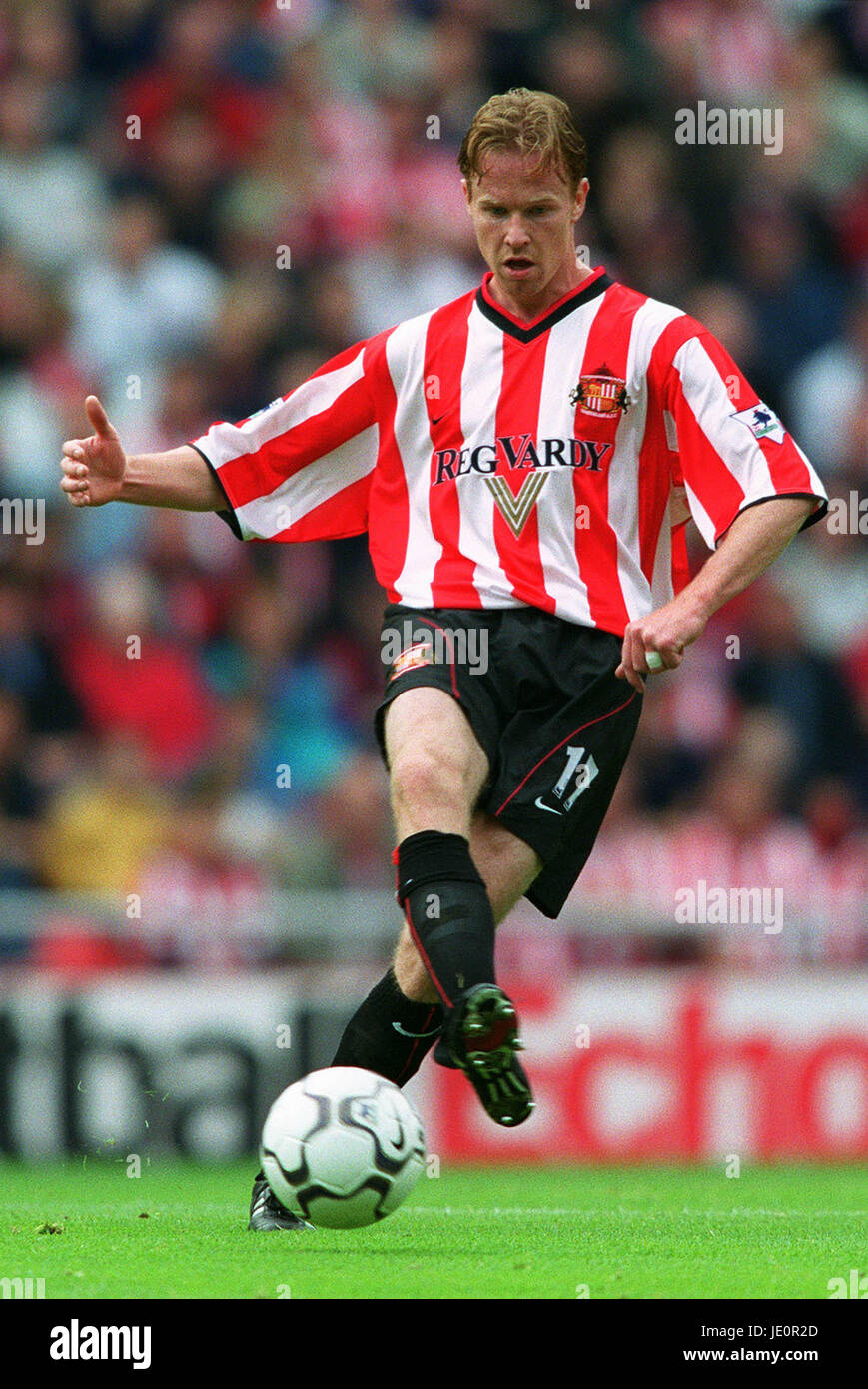 JODY CRADDOCK SUNDERLAND FC Stadion von leichten SUNDERLAND ENGLAND 1. Oktober 2000 Stockfoto