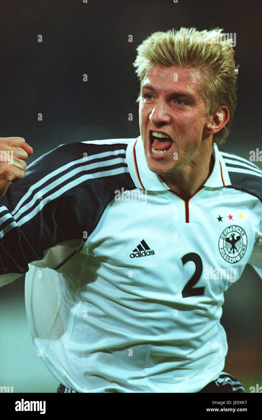 MARKO REHMER Deutschland DORTMUND WESTFALENSTADION DORTMUND 14. November 2001 Stockfoto