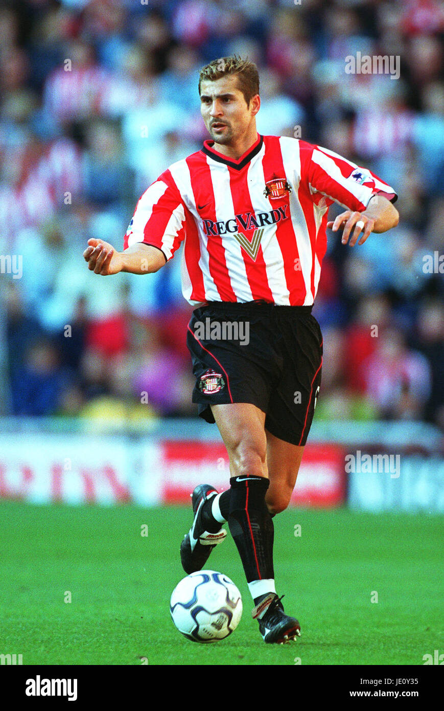 EMERSON THOME SUNDERLAND FC Stadion von leichten SUNDERLAND 29. Oktober 2001 Stockfoto