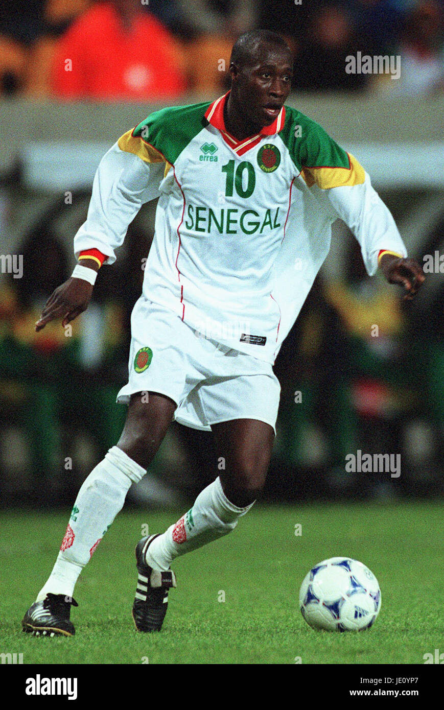 KHALILOU FADIGA SENEGAL LENS Linse Frankreich 4. Oktober 2001 Stockfoto