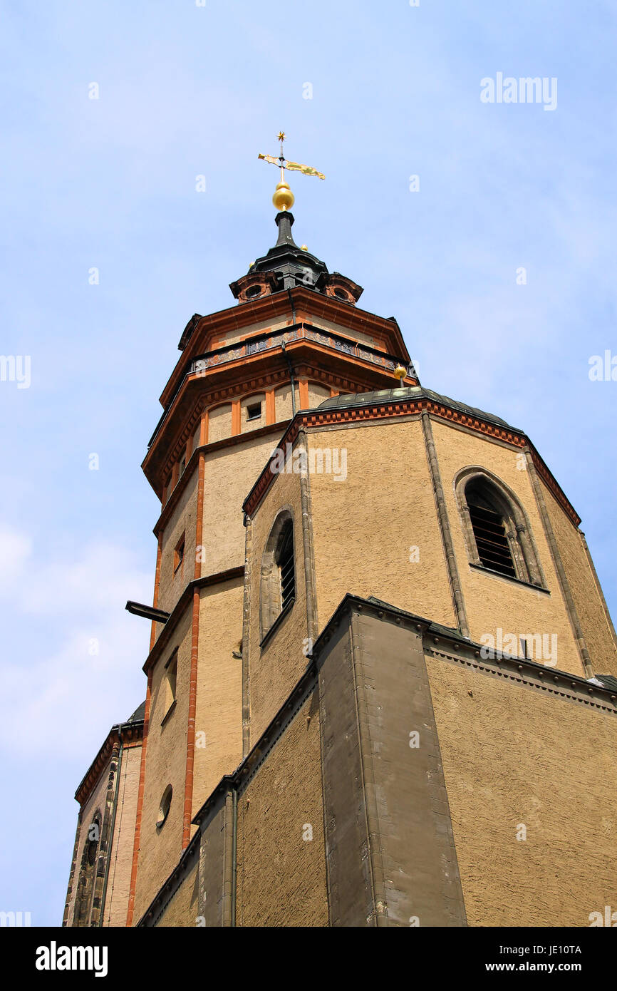 Nikolai church leipzig Stockfoto