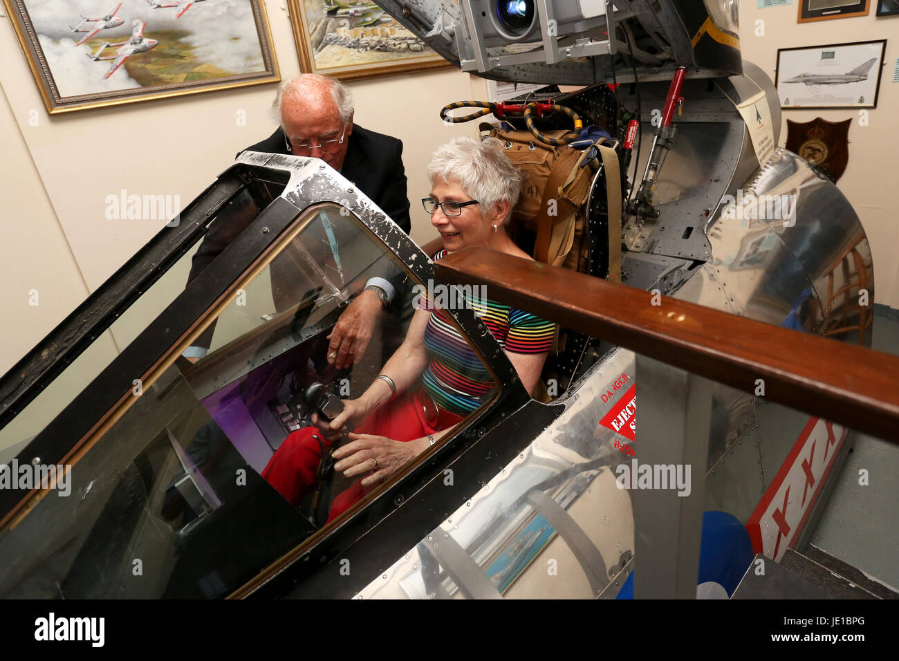 Allgemeine Ansichten des Tangmere Military Aviation Museum, Tangmere, in der Nähe von Chichester, West Sussex, UK. Stockfoto