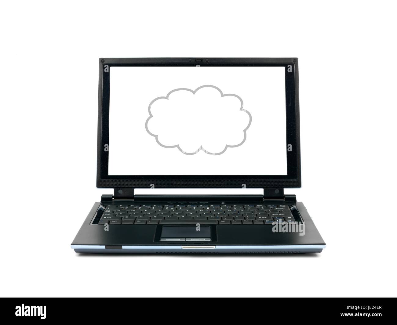 Ein Konzeptbild von Computer-Cloud-Speicher Stockfoto