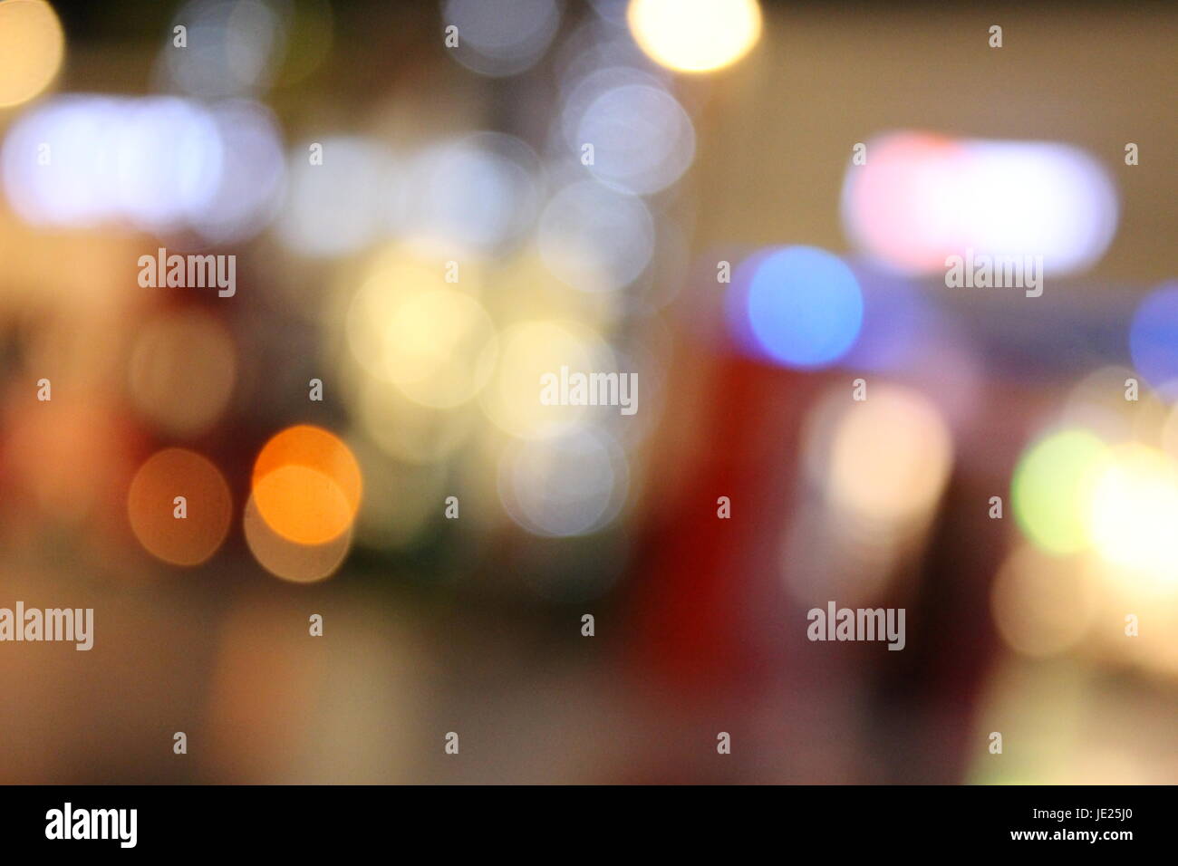 Abstrakte Lichter Stockfoto