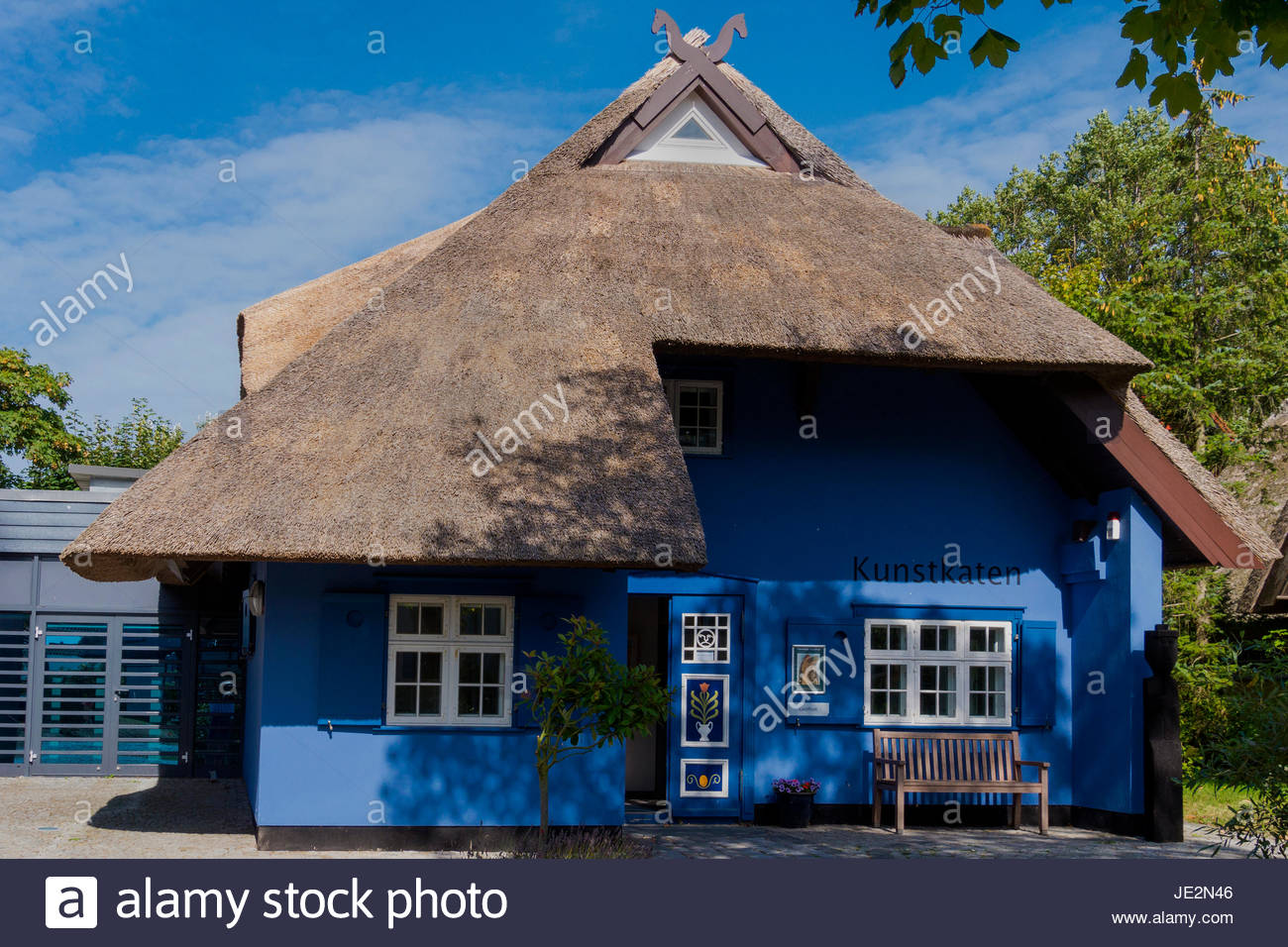 Kunstkaten, Kunstgalerie in Einem Traditionellen Reetdachhaus ... Kunstkaten, Kunstgalerie in Einem Traditionellen Reetdachhaus ...