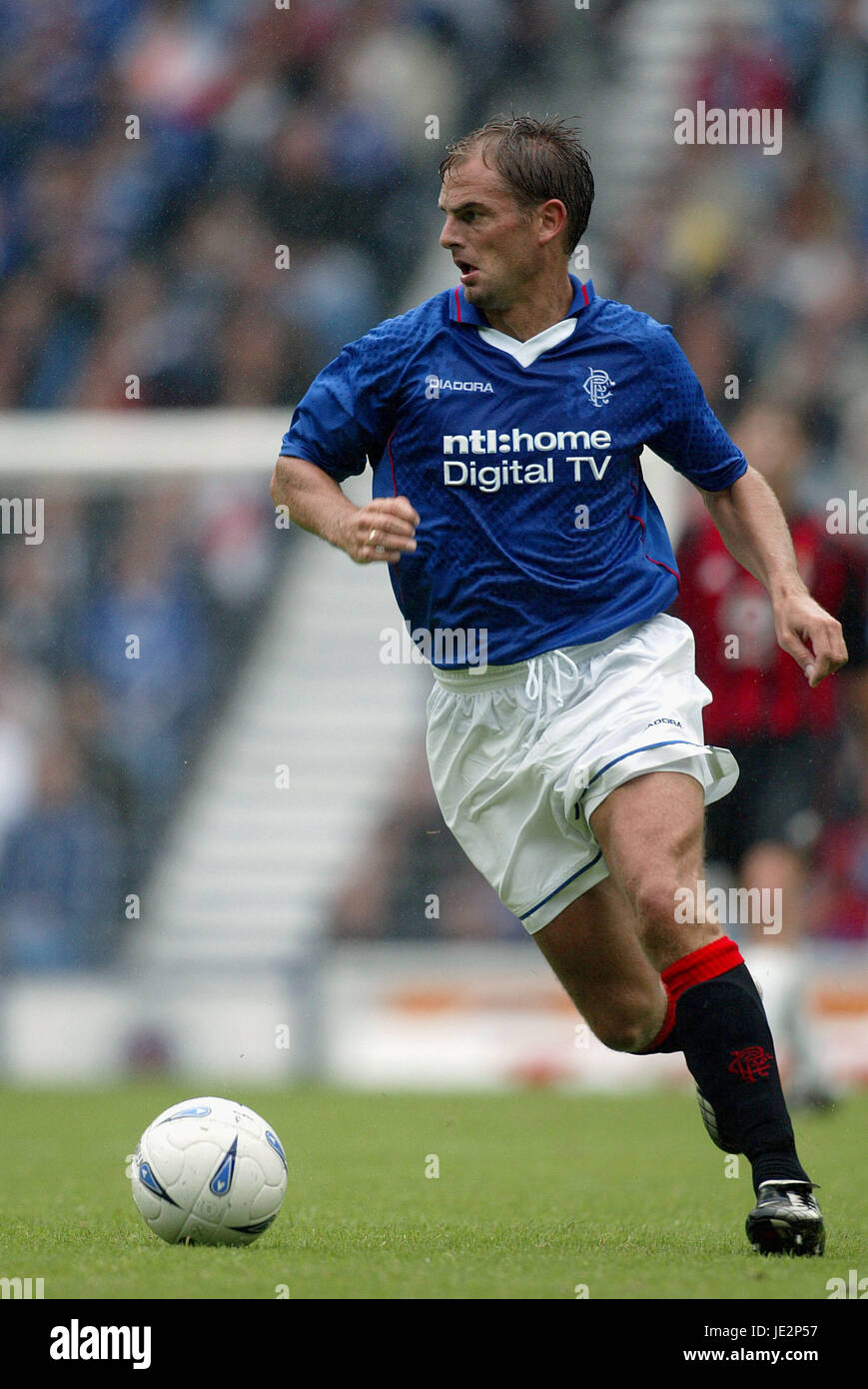 RONALD DE BOER GLASGOW RANGERS FC 27. Juli 2002 Stockfoto