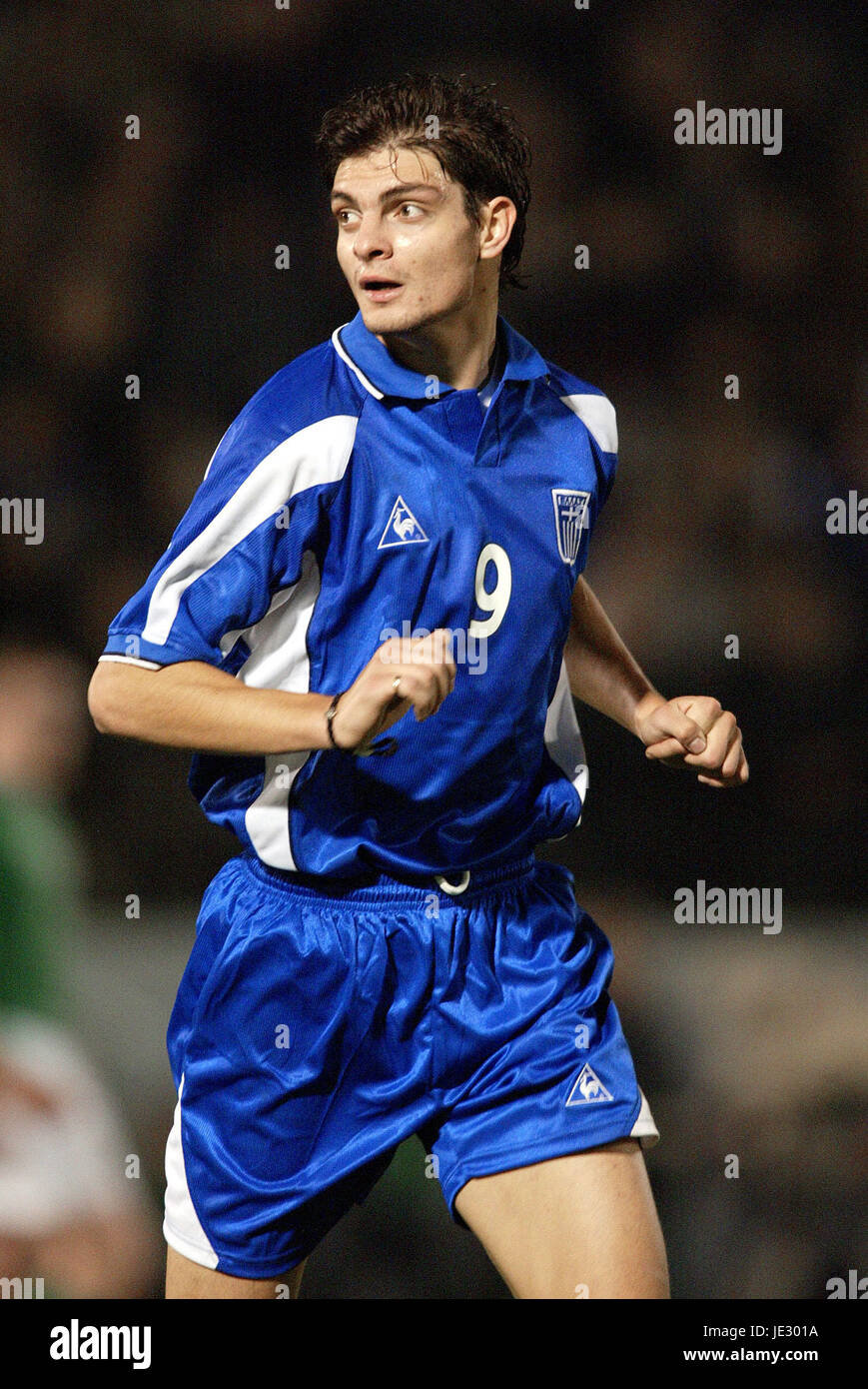 ANGELOS CHARISTEAS Griechenland APOSTOLOS NIKOLAIDIS-Stadion Athen Griechenland 24. November 2002 Stockfoto