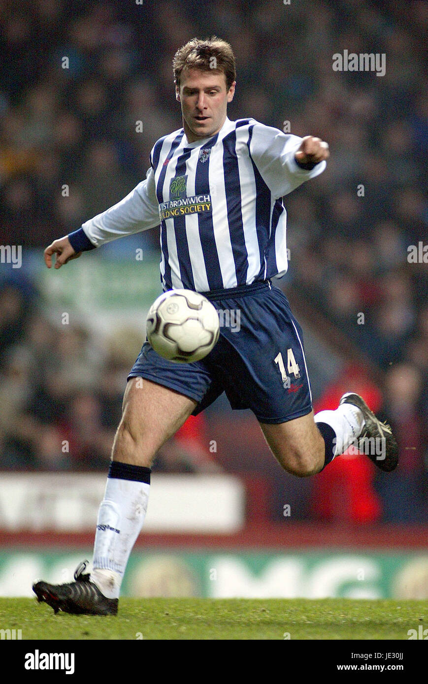 SEAN GREGAN WEST BROMWICH ALBION FC VILLENPARK BIRMINGHAM 14. Dezember 2002 Stockfoto