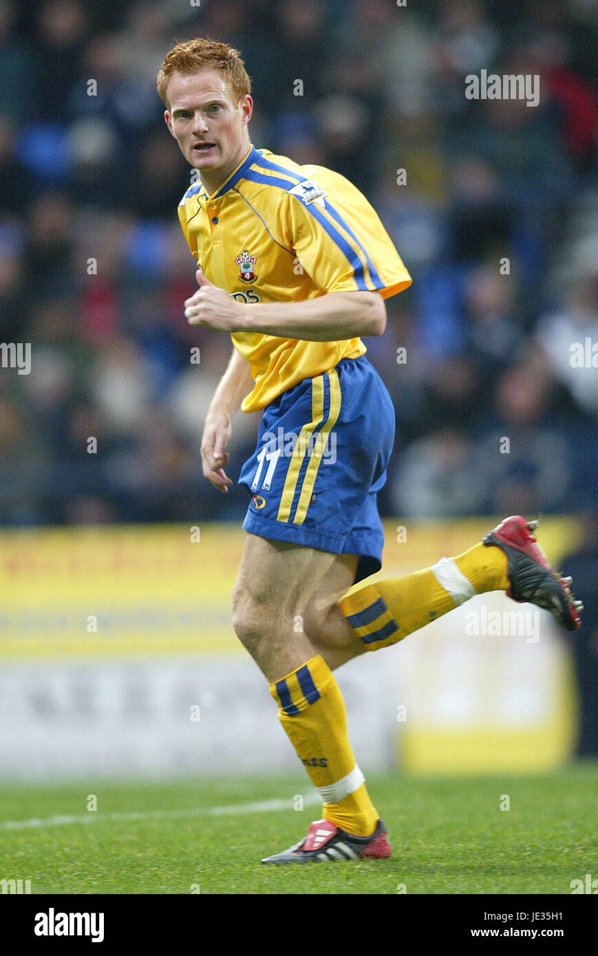 MICHAEL SVENSSON SOUTHAMPTON FC REEBOK STADIUM BOLTON ENGLAND 8. November 2003 Stockfoto