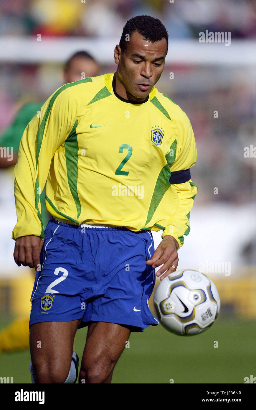 CAFU Brasilien WALKERS STADIUM LEICESTER ENGLAND 12. Oktober 2003 Stockfoto