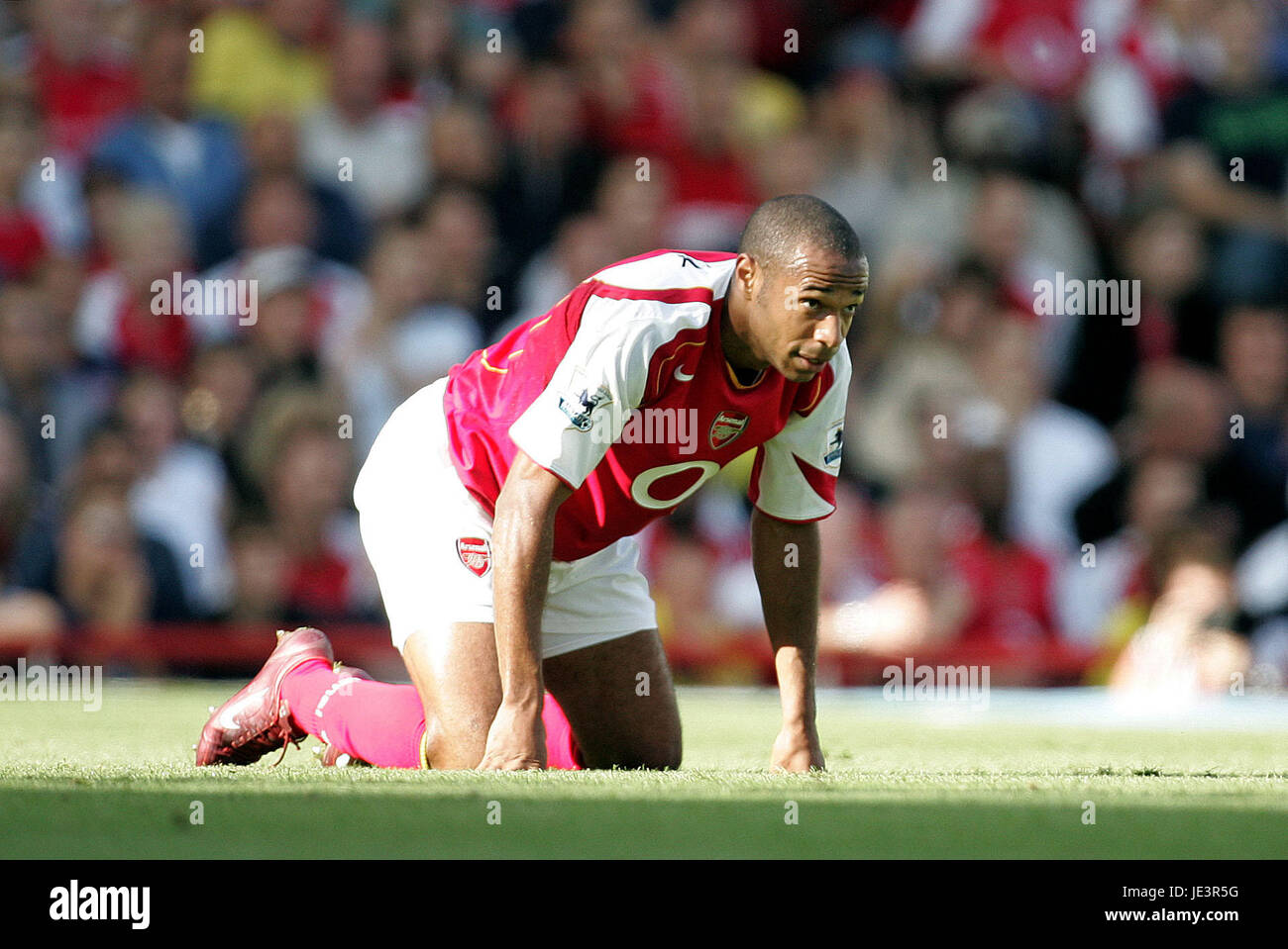 THIERRY HENRY ARSENAL FC HIGHBURY LONDON ENGLAND 22. August 2004 Stockfoto