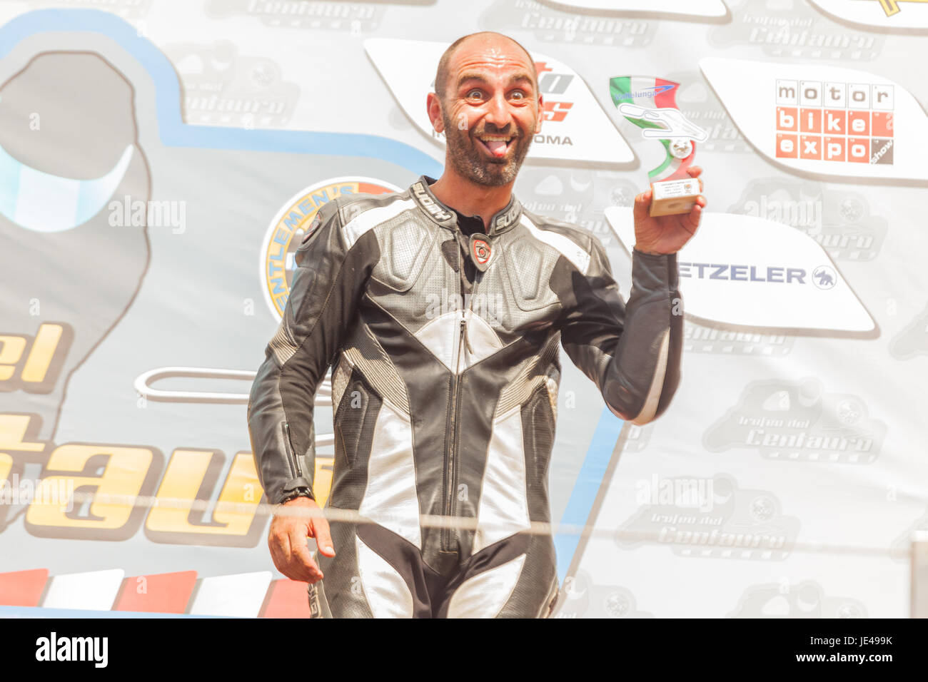 Trofeo di Motociclismo: Città di Otricoli 2017 Stockfoto