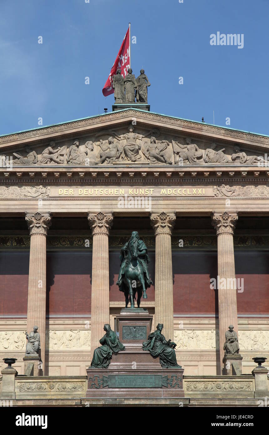 Alte nationalgalerie Stockfoto