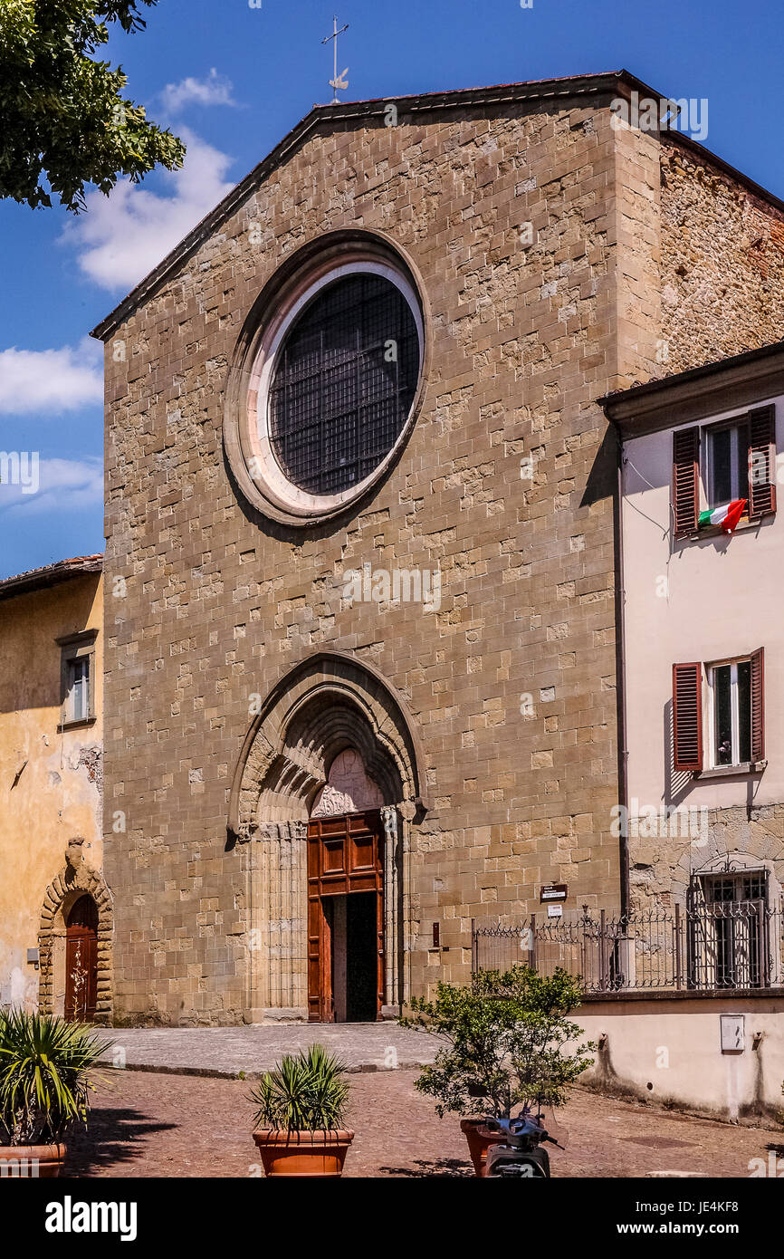 Italien Tuscany Sansepolcro: Kirche des Heiligen Franziskus Stockfoto