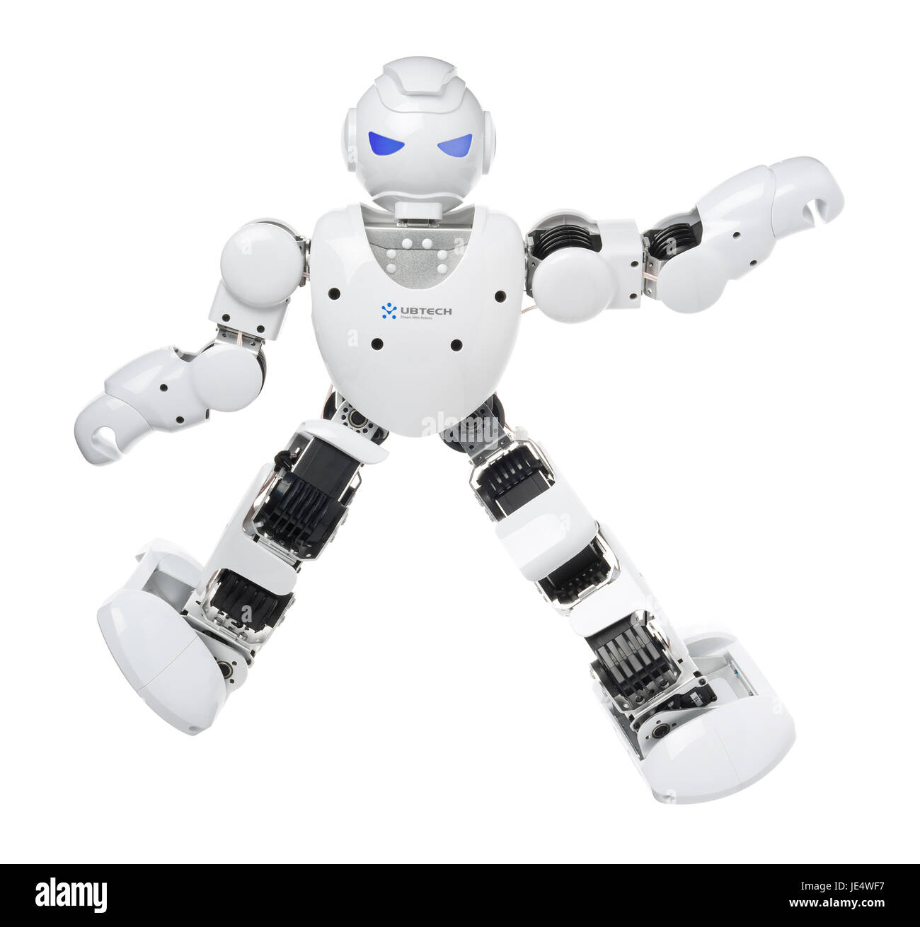 UBTECH Alpha 1 s Roboter Stockfoto