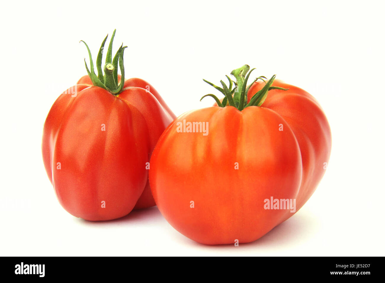 zwei Tomaten Stockfoto